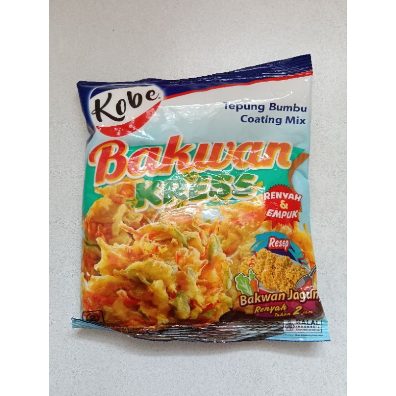 

Tepung Kobe Bakwan Kress & Perkedel 200 gr