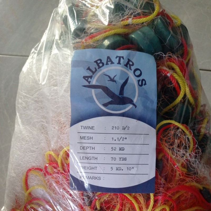 Jaring udang 3 Lapis siap pakai luar dalam nilon jaring kantong jaring udang jaring ikan