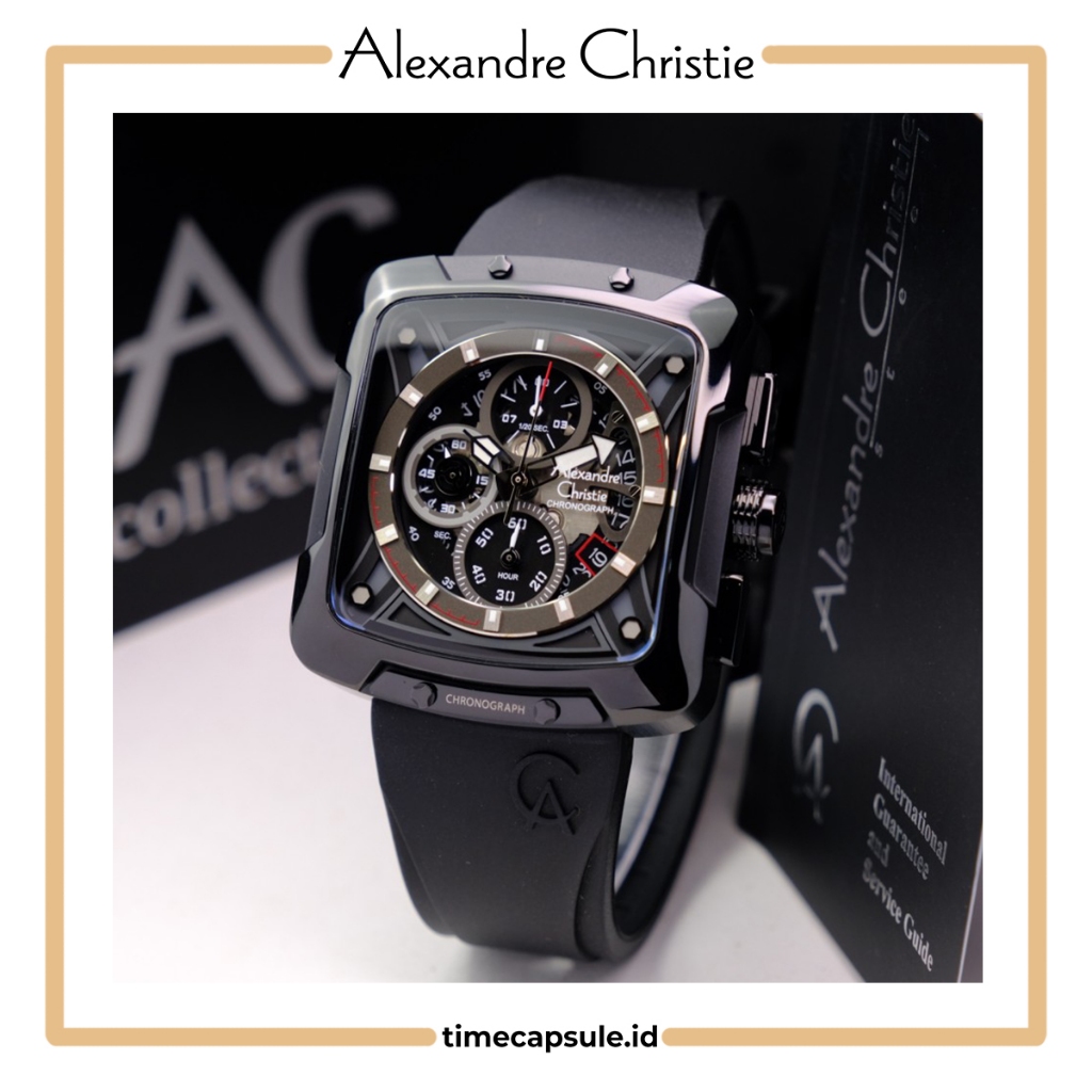Jam Tangan Pria ALEXANDRE CHRISTIE Original AC 3030 GC Men's Watch