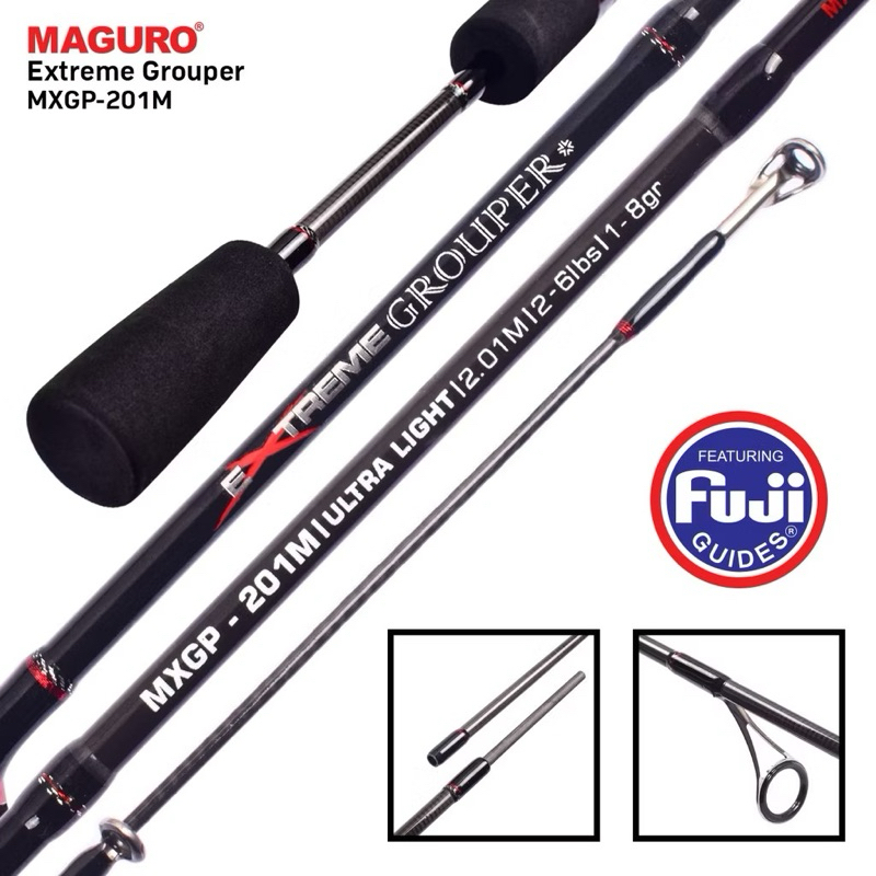 Joran Casting Maguro Extreme Grouper Ultra Light Spinning