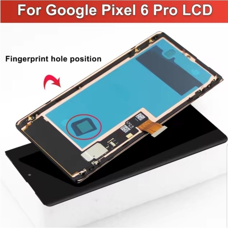 《BERGARANSI》Lcd Touch Screen Gogle Pixel 6 Pro LCD Gogle Pixel 6Pro GLUOG