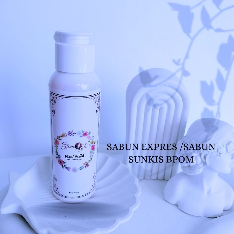 (BPOM) GLAMOR SKINCARE/SABUN CAIR EXPRES EXTRA SUNKIST
