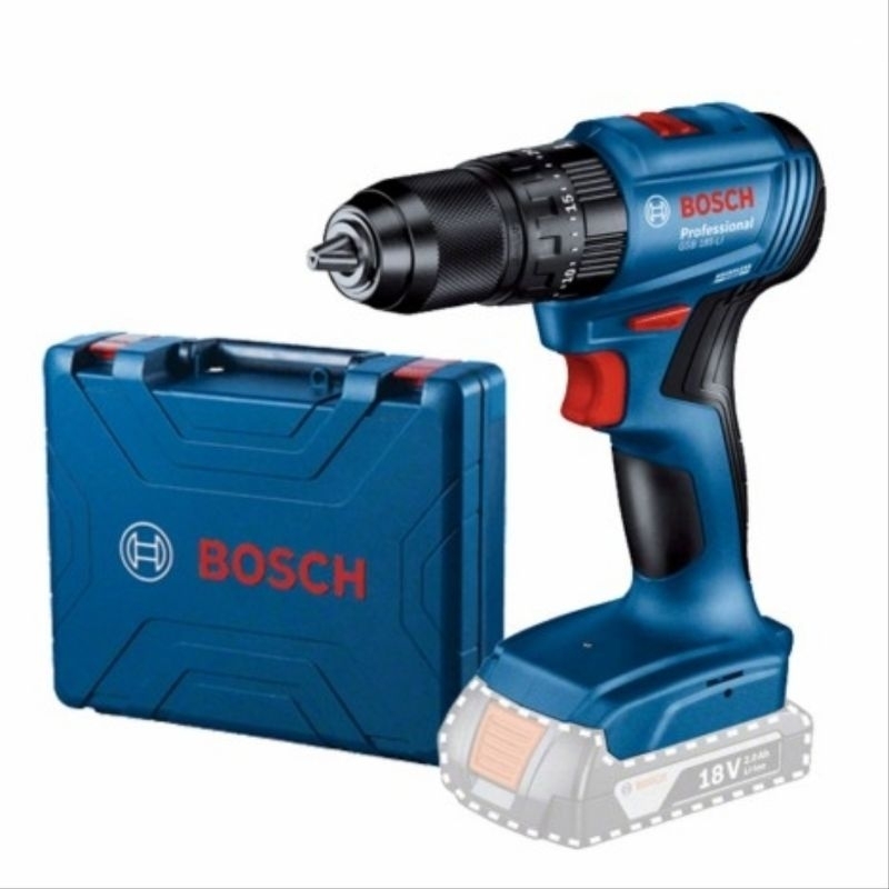 BOSCH GSB185 - LI Hammer Drill Cordless 18V Mesin Bor