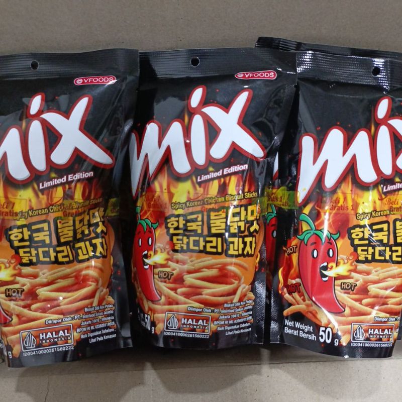 

VFOOD MIX 50g SPICY KOREAN CHICKEN