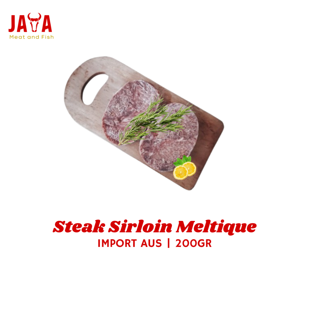 

Daging Sirloin Meltique 200 gr | Steak Sirloin Meltique