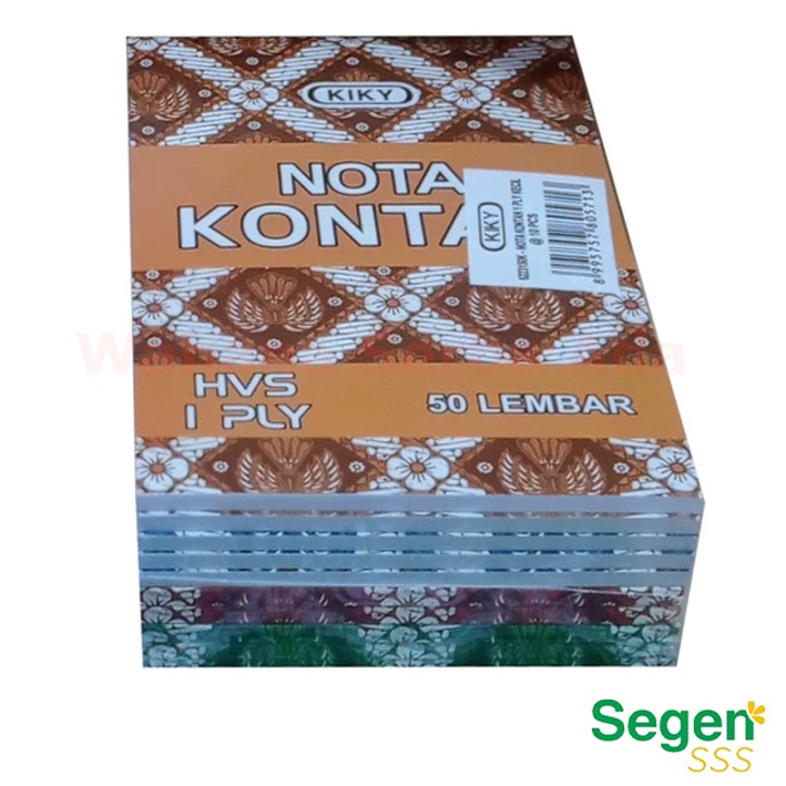 

Nota Kontan Kecil KIKY 1 ply