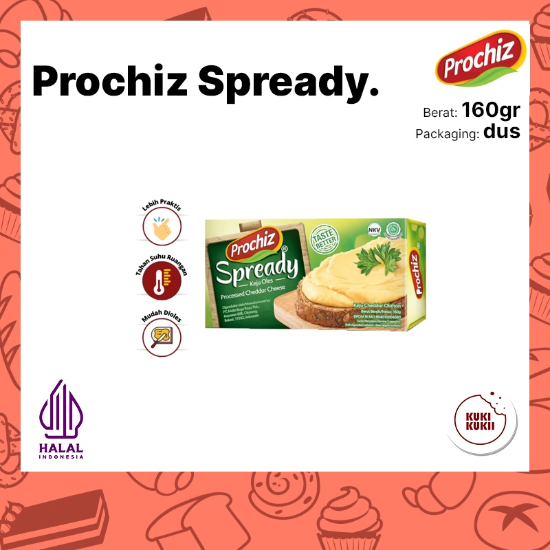 

Keju PROCHIZ Spready 160gr | Keju Prochiz Spready 160 gram Cheese Spread / Keju Oles