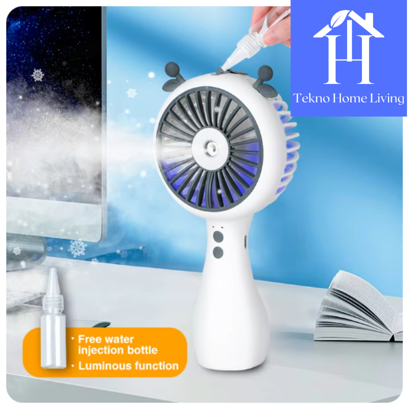 Kipas Angin Mini Portable Nano Spray Tahan Lama