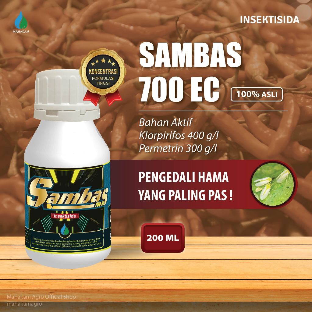 Insektisida Cair Pembasmi Hama Tanaman Cabai 200 ml