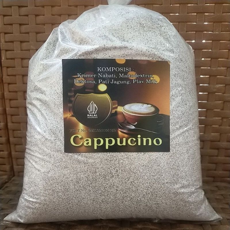 

Bubuk Cappucino cincau uk1kg Sdh MiX Gula ya.Soal Rasa... pastinya.. Wangi,Lembut, Gurih & Lebih berasa Cappucinonya