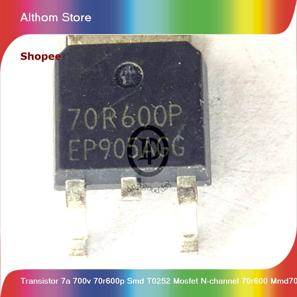 transistor 7a 700v 70r600p smd t0252 mosfet n-channel 70r600 mmd70r600p
