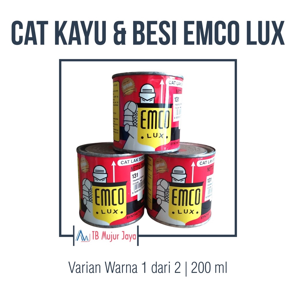 

KODE U77X Cat Kayu dan Besi Em Lux 2 ml Varian Warna 1 dari 2