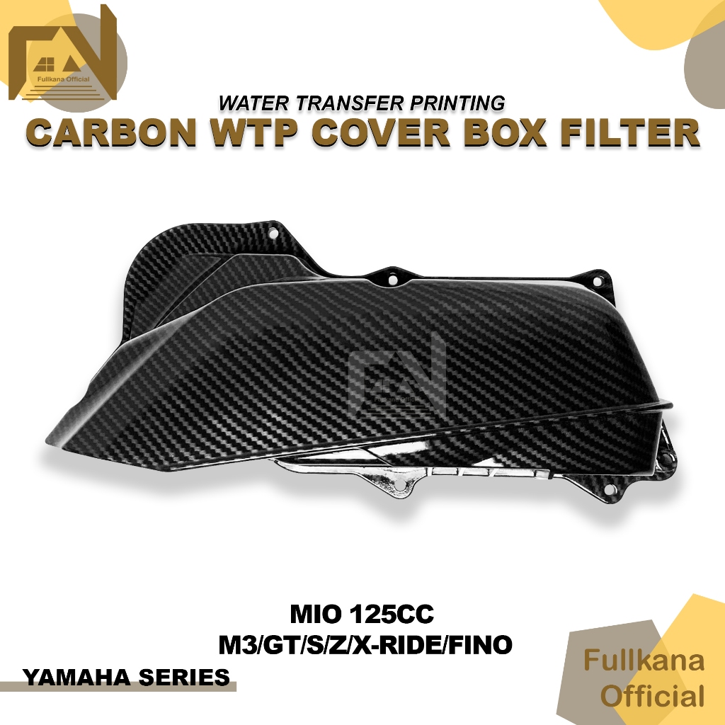 TUTUP COVER BOX FILTER CARBON MIO M3 125 FINO 125 XRIDE 125 CARBON