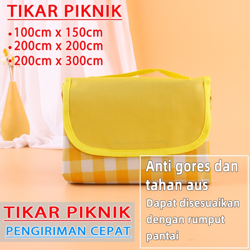 【mahal】tikar aesthetic piknik tikar camping waterproof alas piknik aesthetic tikar lipat piknik keci