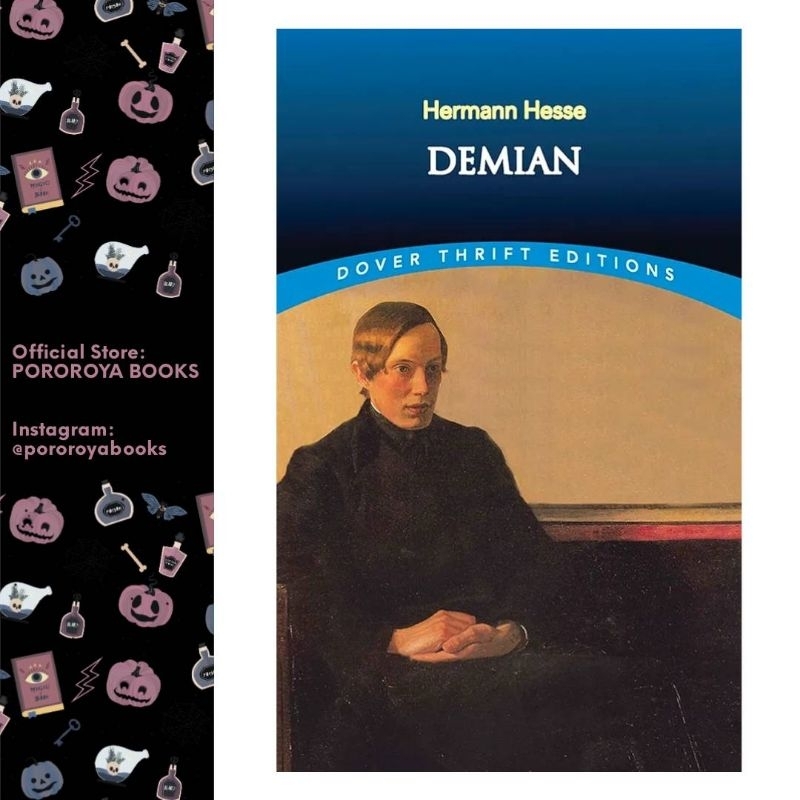 PO Buku ORIGINAL Novel DEMIAN Hermann Hesse English Paperback Dover Thrift Novel Import