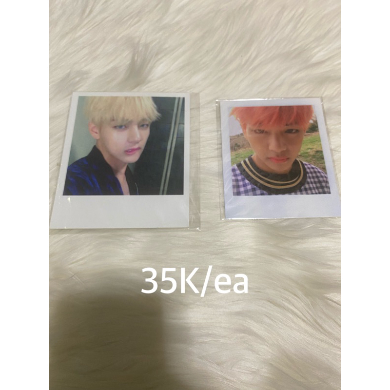 polaroid wings, young forever V BTS official