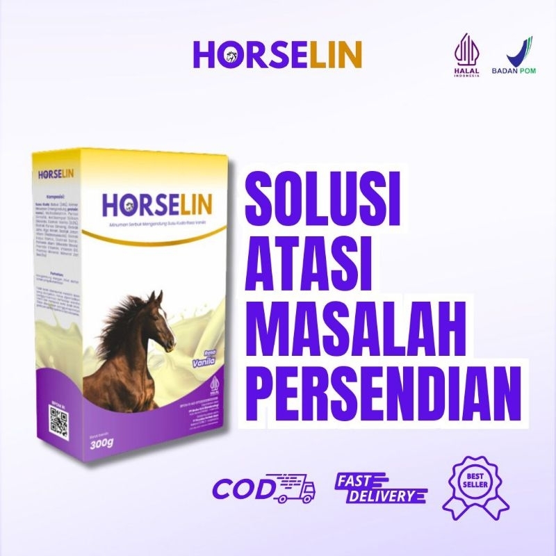 

Horselin Susu Sendi (1 Box 300gr) Susu Kuda Premium Untuk Tulang