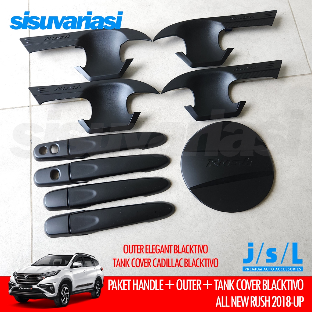 All New Rush Aksesoris 2018 2019 2020 2021 2022 2023 2024 Paket Handle Outer Tank Cover JSL