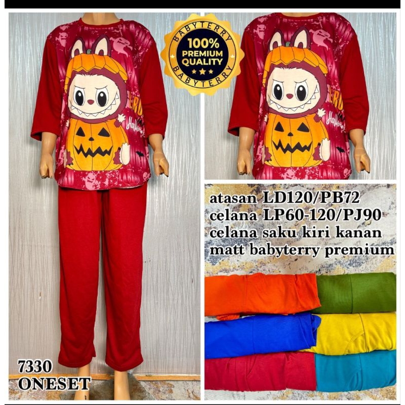 Setelan Celana Labubu Helloween