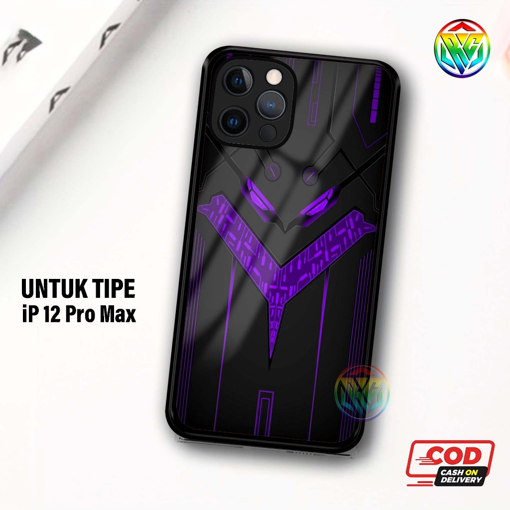 Real Case iPHONE 12 PRO MAX Terbaru Case kilau - New Case Glossy casing Hp IPHONE 12 PRO MAX [Motif 
