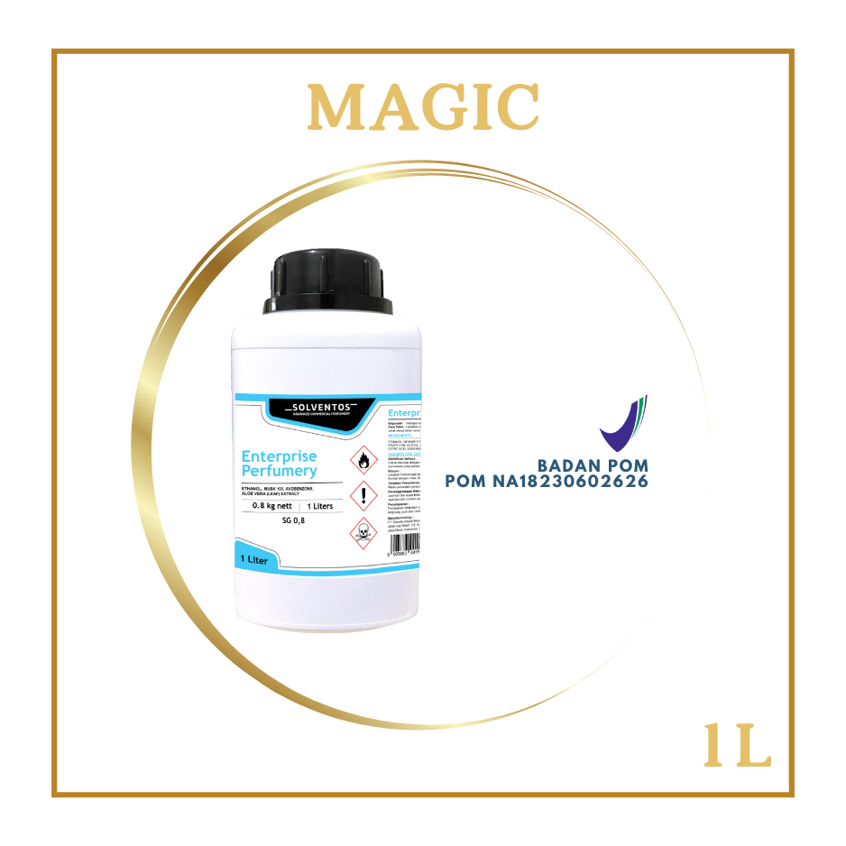 Solventos Enterprise Perfumery BPOM HALAL Pelarut Parfum untuk Mempertahankan Warna & Aroma Parfum