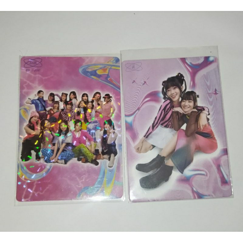 Photocard PC JKT48 x Anteraja Pers48atan Fiony x Freya SSR All Member no 89