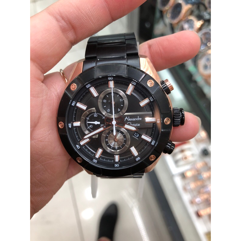 JAM TANGAN PRIA ALEXANDRE CHRISTIE 6604MC ORIGINAL