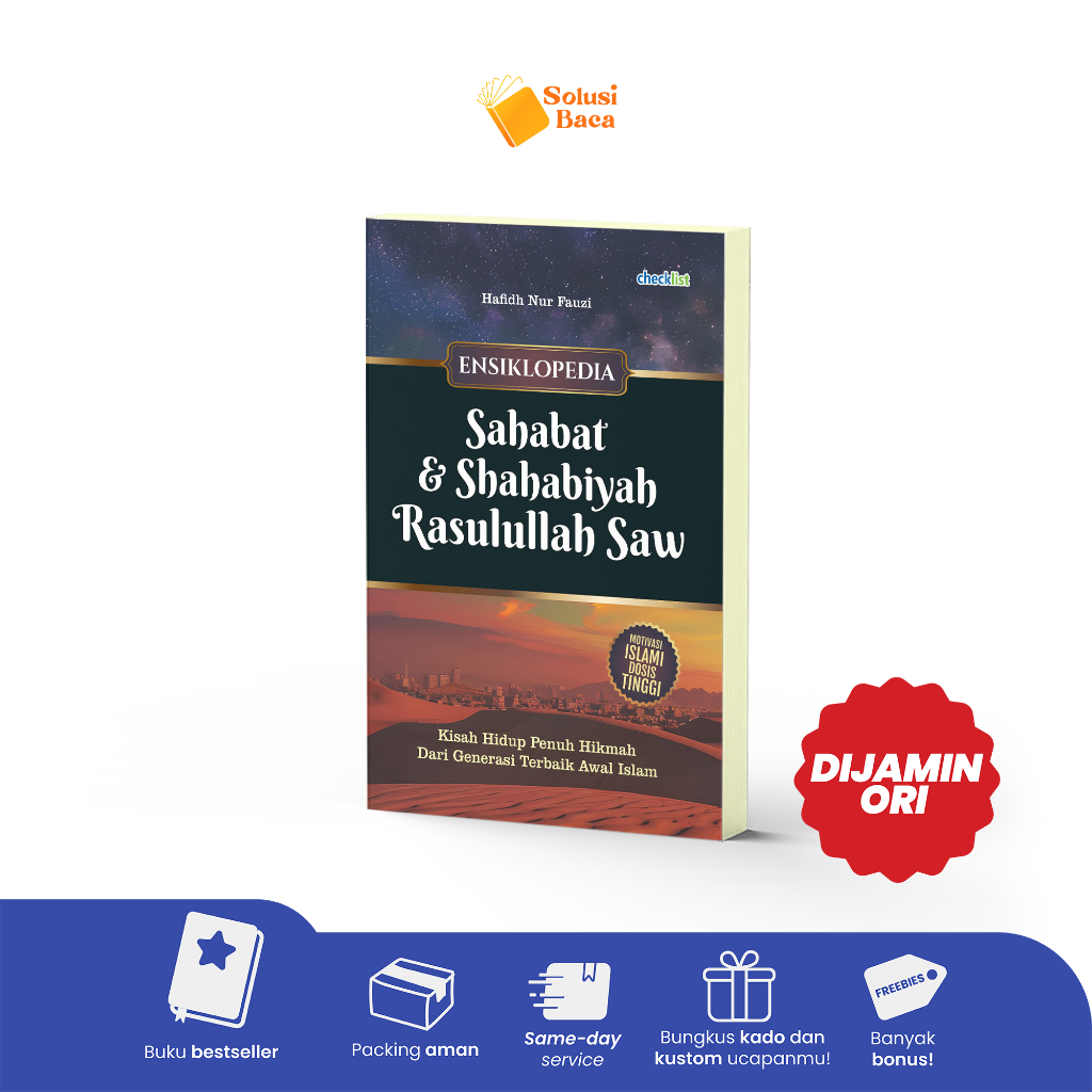 Buku Ensiklopedia Sahabat & Shahabiyah Rasulullah Saw | Checklist