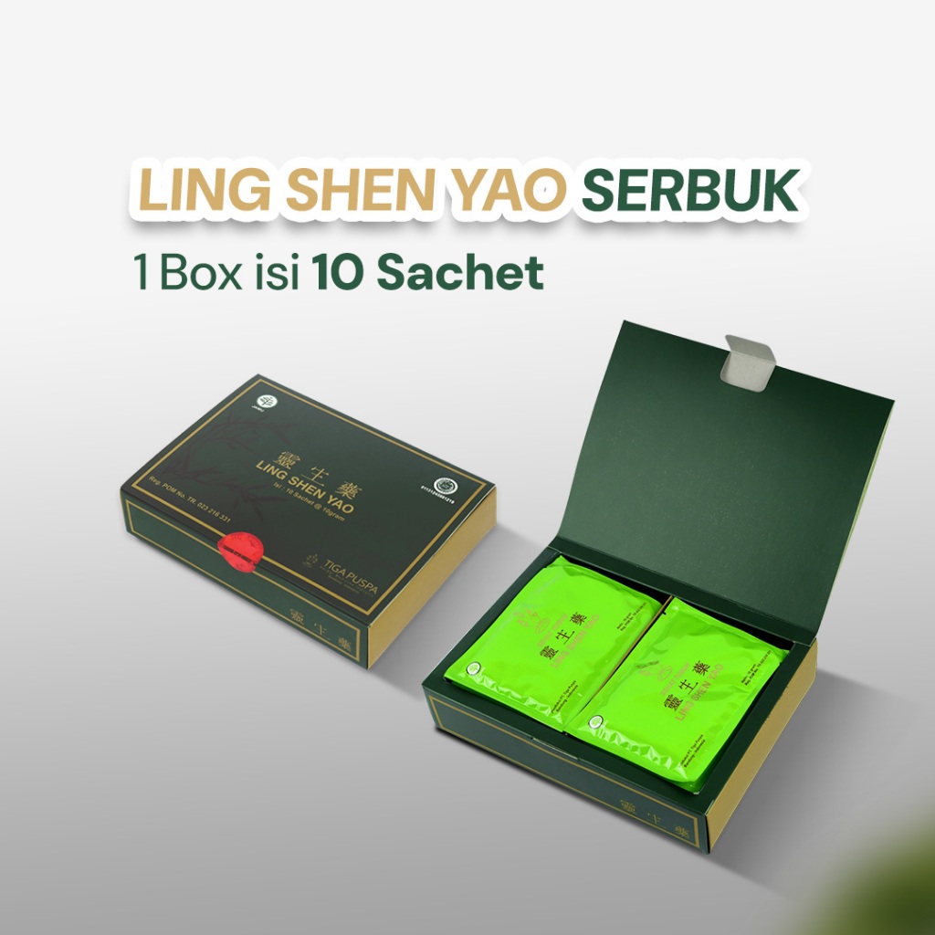 

Obat Kista Herbal LING SHEN YAO Untuk MIOM dan KISTA Serbuk - Lingshenyao