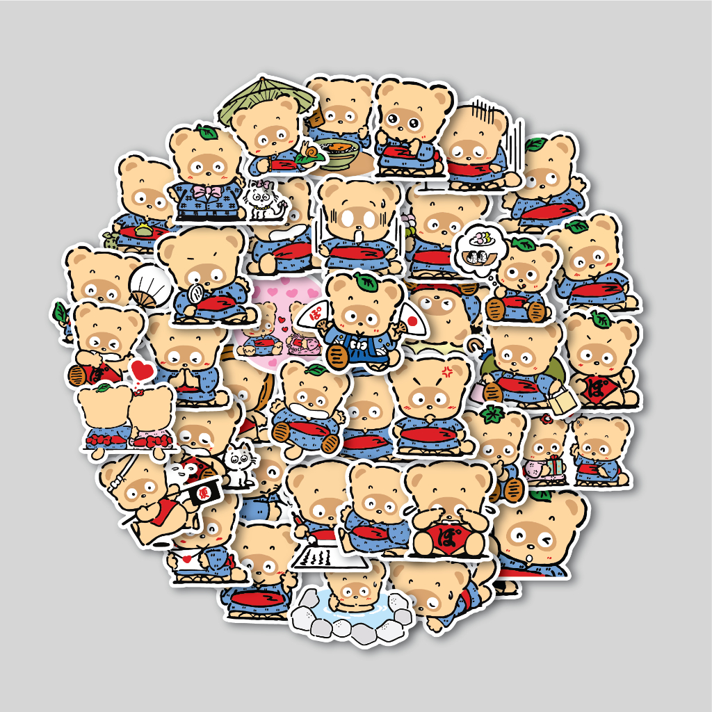 

STICKER PACK POKOPON'S DIARY SANRIO | STICKER TUMBLR LAPTOP | STIKER KOPER HELM