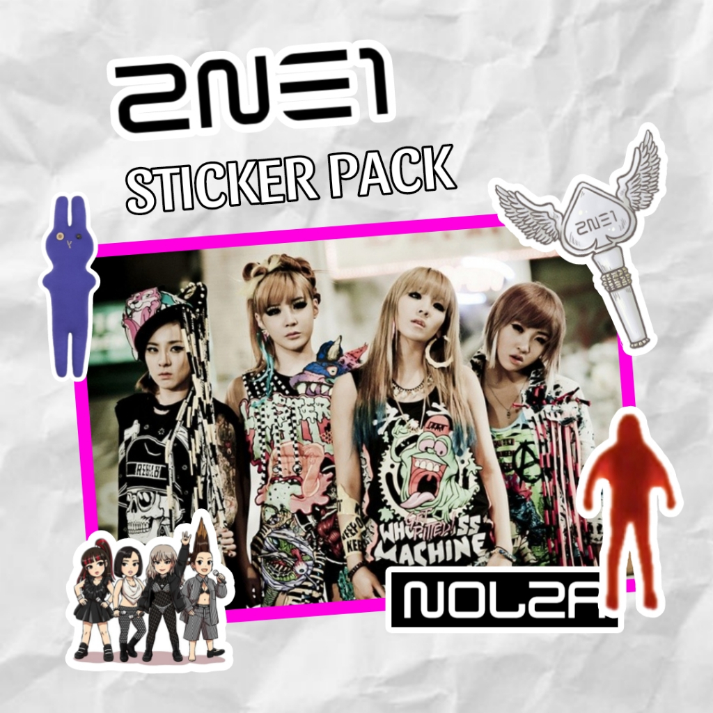 

Sticker 2NE1 | Sticker KPOP Pack | Stiker Kpop | Stiker Vinyl