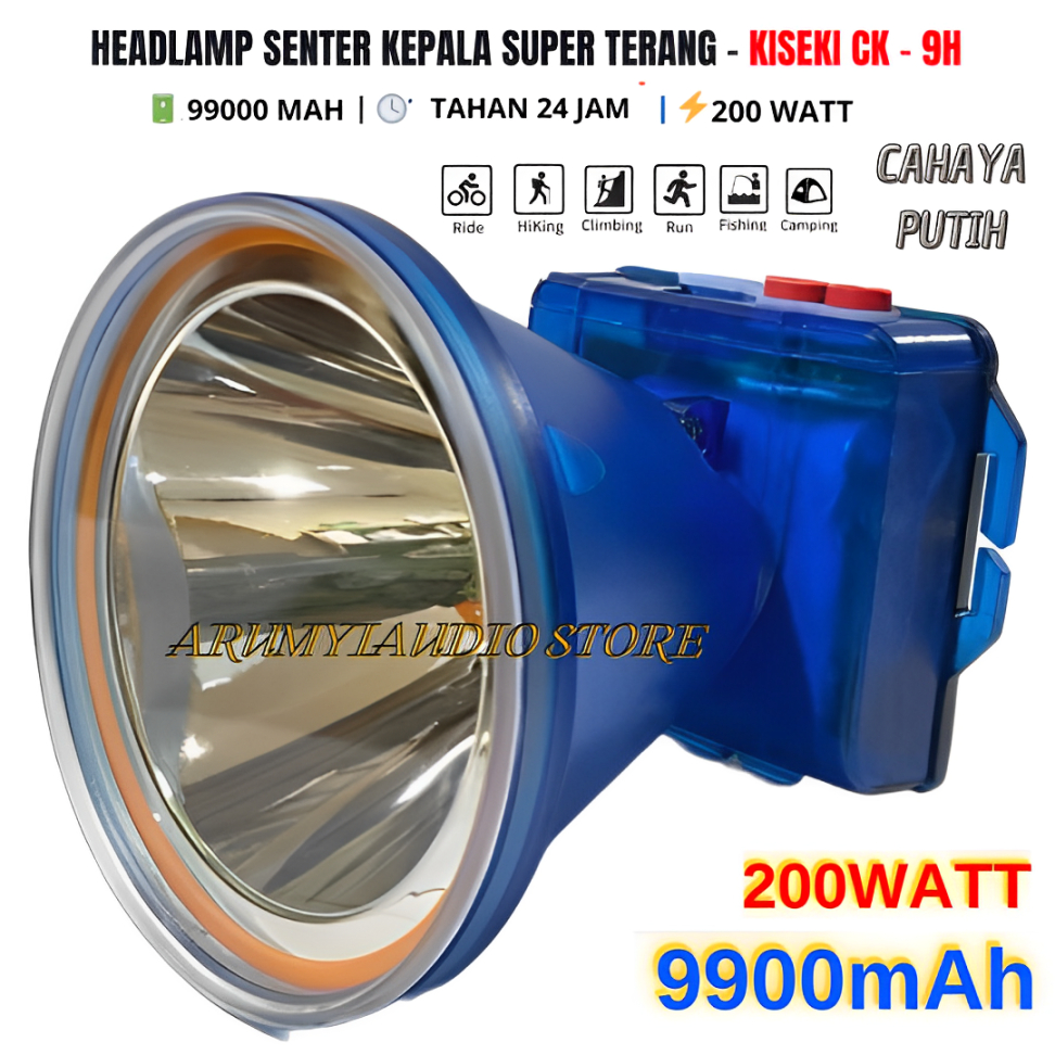 CK-9H KISEKI Senter Kepala LED Kiseki 200 Watt CK-9H SENTER KEPALA KISEKI 200W CK 9H ,SENTER HEAD KI