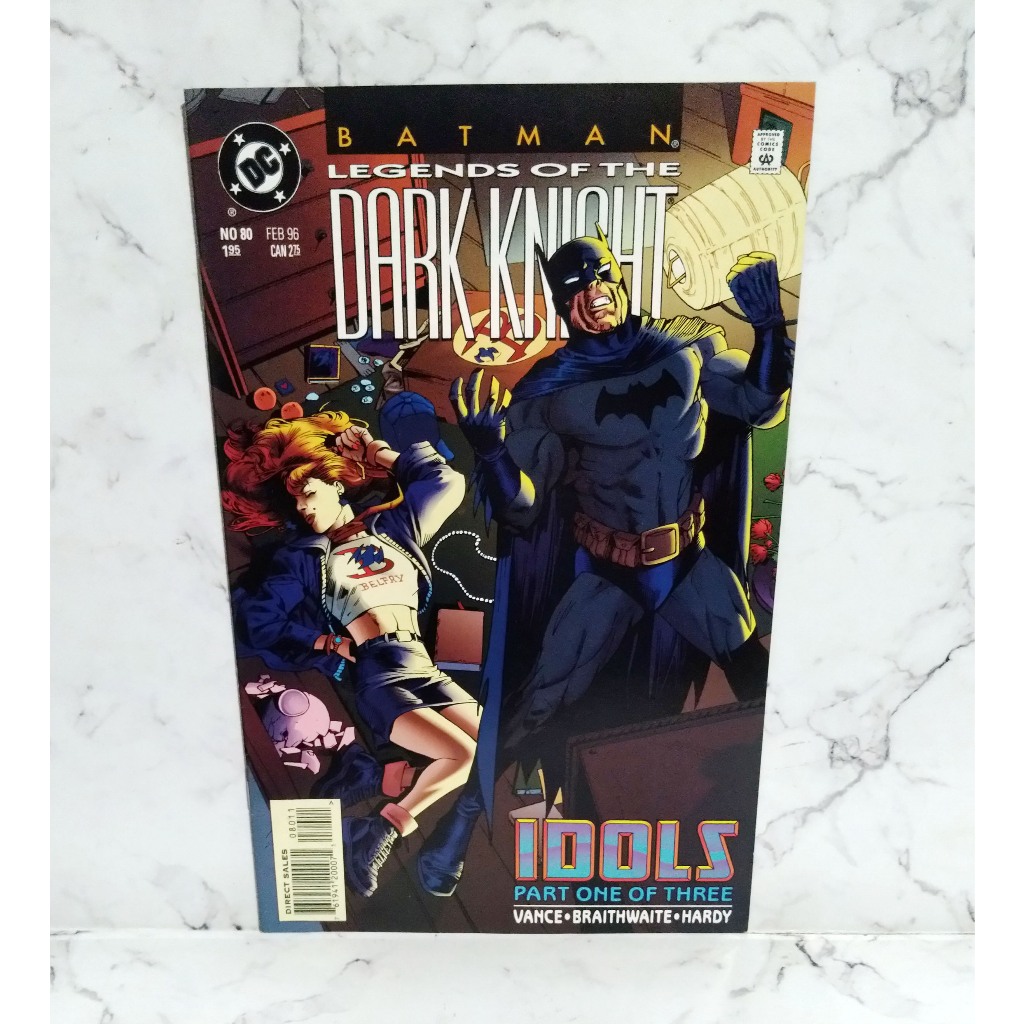 Komik Batman Legends of the Dark Knight #80 Idols Part One 1996 DC Comics