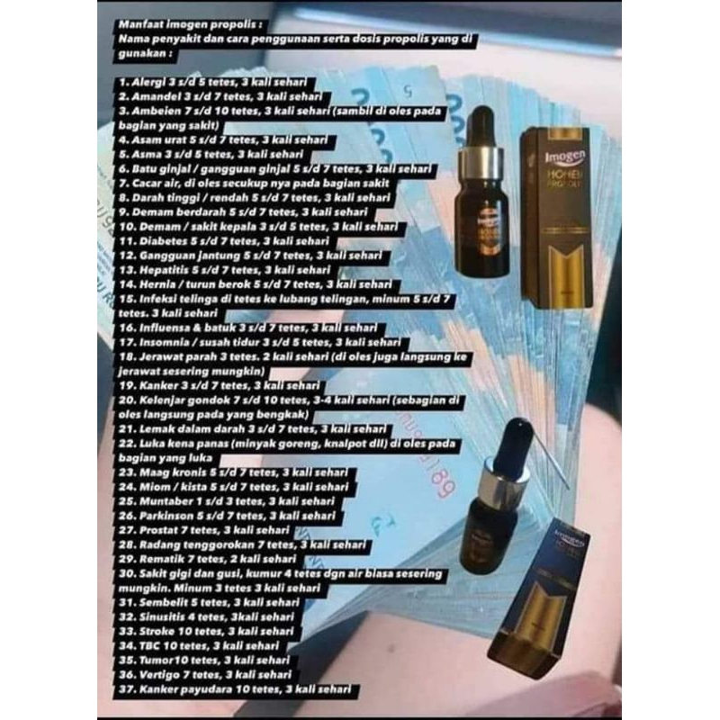 Imogen Honey Propolis Si kecil banyak Manfaat