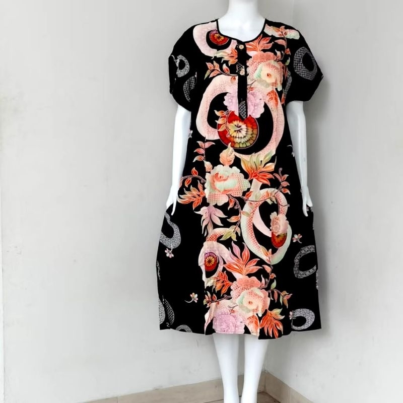 DASTER 04 KENCANA UNGGU LABEL BIRU BAJU TIDUR WANITA TERLARIS  bisa cod