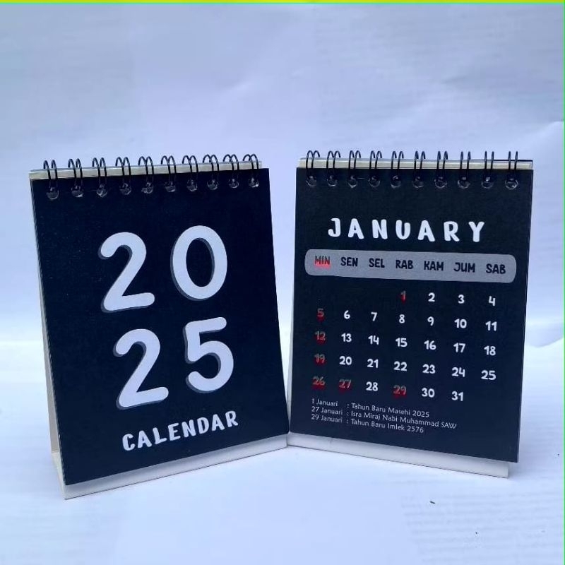 

KALENDER MINI MEJA 2025/KALENDER MINI/MURAH