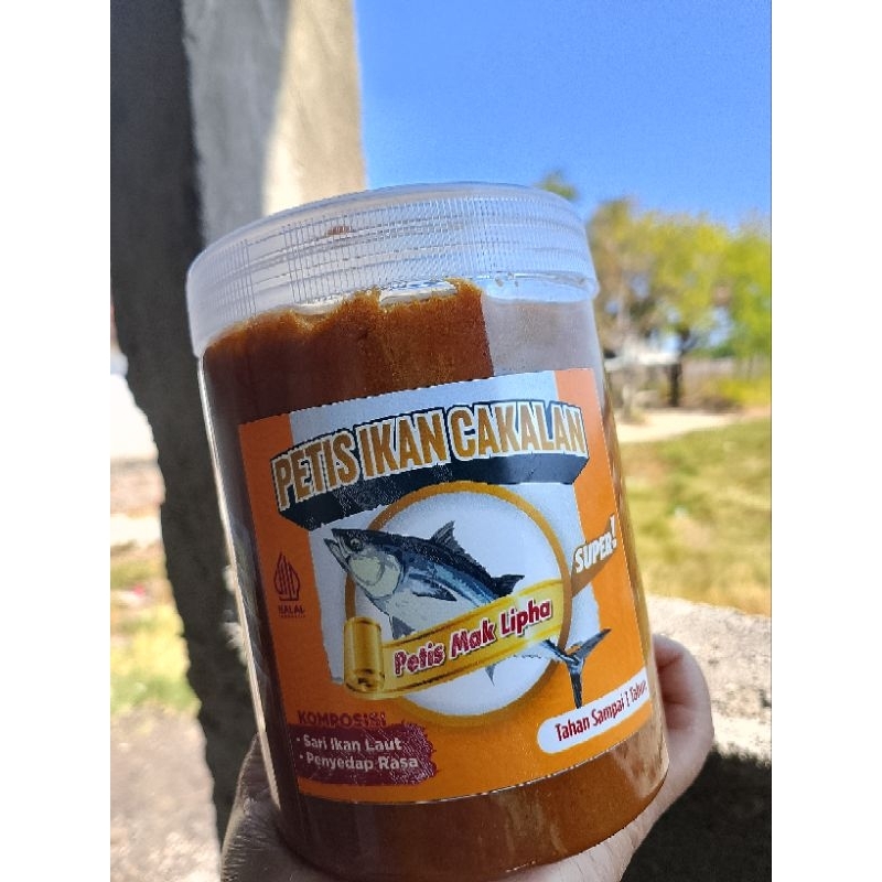 

petis ikan cakalan kemasan besar