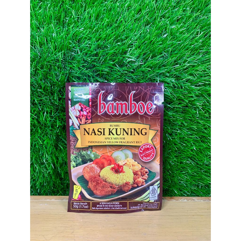 

Bamboe Bumbu Nasi Kuning Berat 50gr