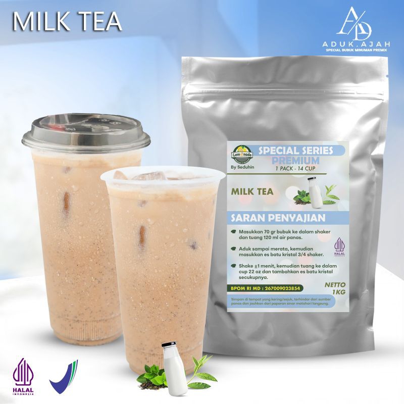 

MINUMAN MILK TEA 1KG/ Minuman Bubuk Instan