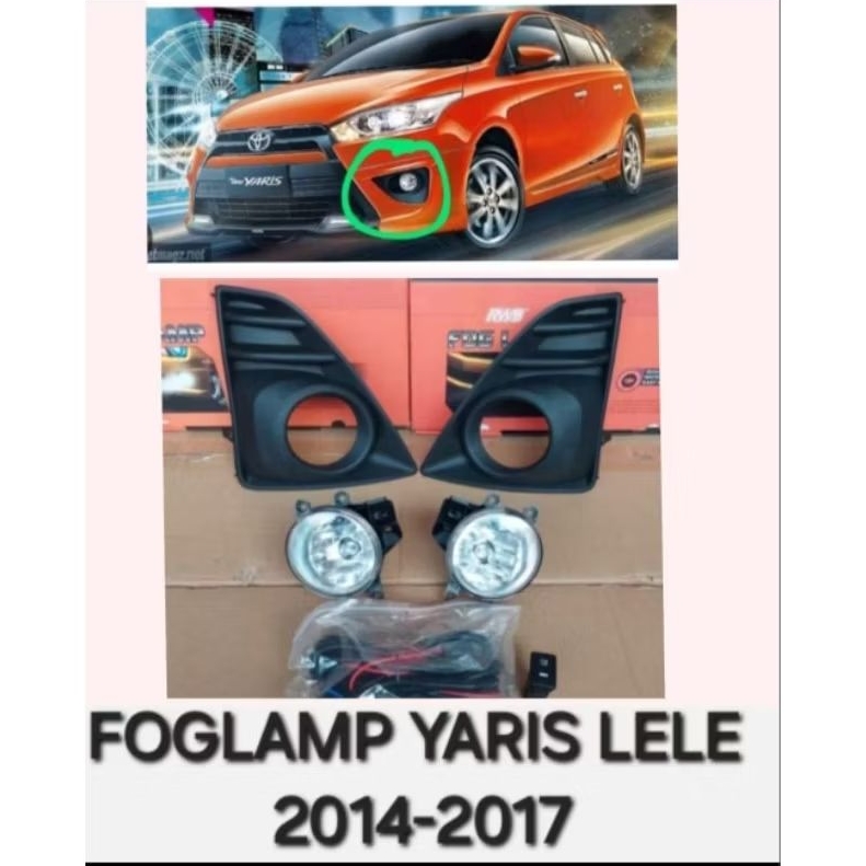 FOGLAMP YARIS LELE 2014-2017