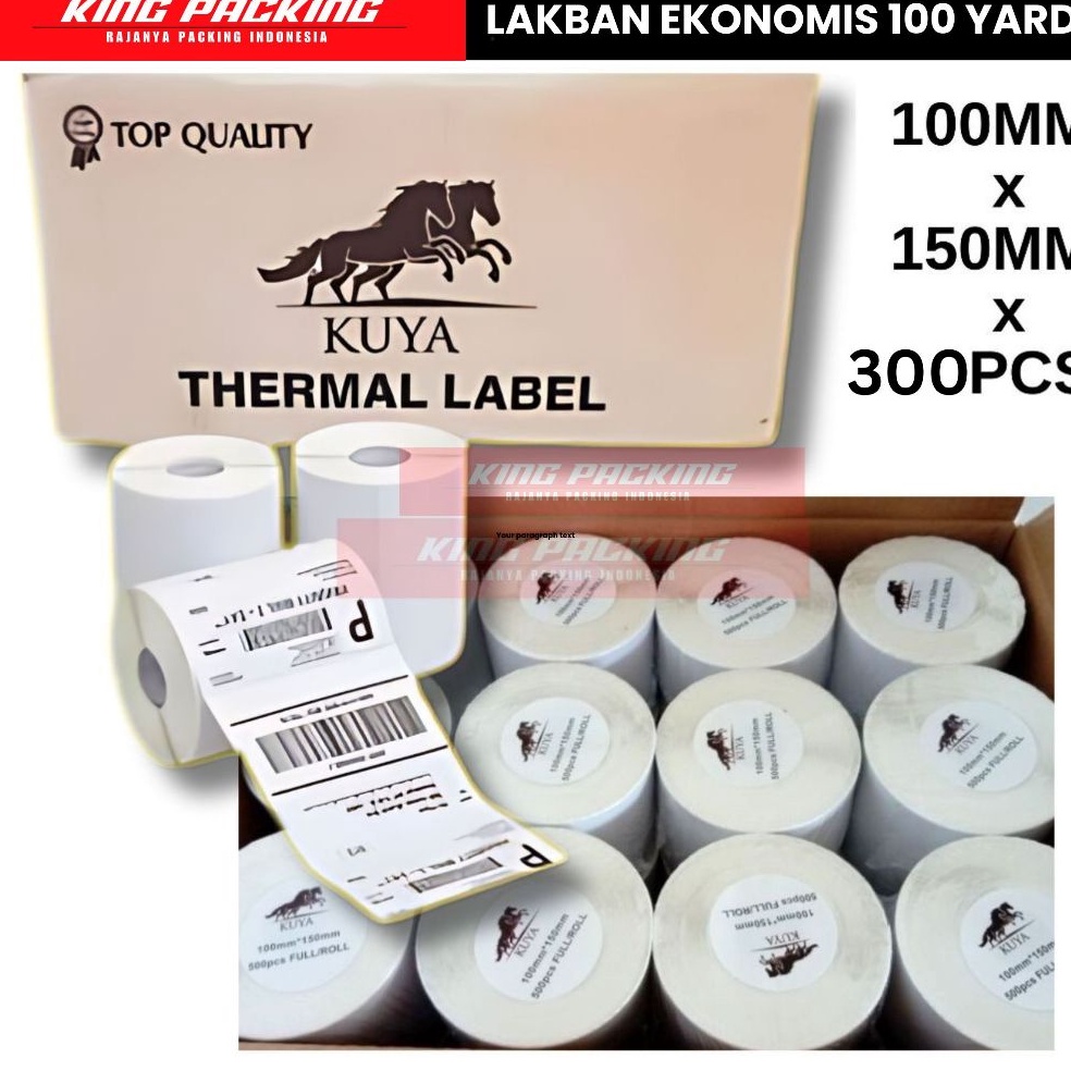 

KODE O84P Stiker Thermal 1x15 3Lembar Label Barde Cetak Resi