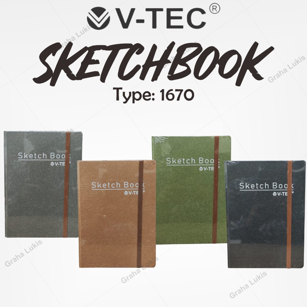 

KODE J19T Vtec Sketchbook 167 A5 16 GSM