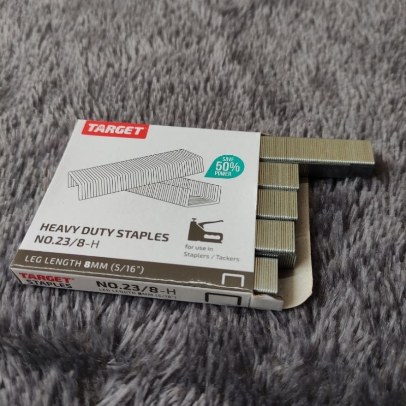 

Target - Isi Stapler No 23/8 (8mm) / Staples Heavy Duty