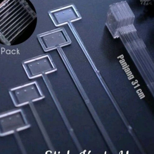 

Bonuskan 5 BATANG Stick card stick kartu 5 Batang BENING TRANSPARANT