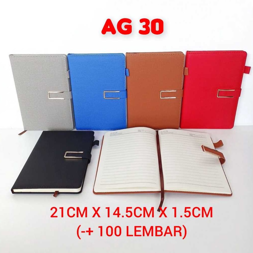 

KODE T89K AG 3 I Buku Agenda A5 I Notebook Buku Tulis Bisa Custome Nama dan Logo Perusahaan