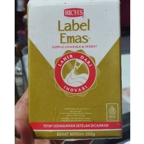 

Gold label/ rich label emas