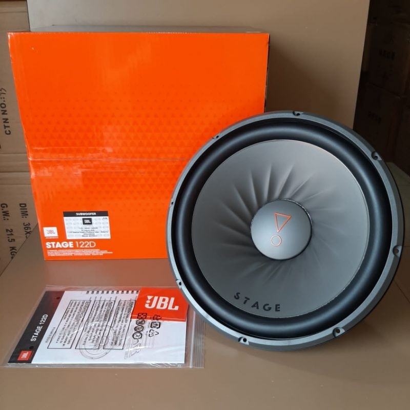 SUBWOOFER JBL 12 INCH JBL STAGE 122D SUB JBL 12" JBL STAGE 122D SUBWOOFER JBL 1000 WATTS ORIGINAL JB