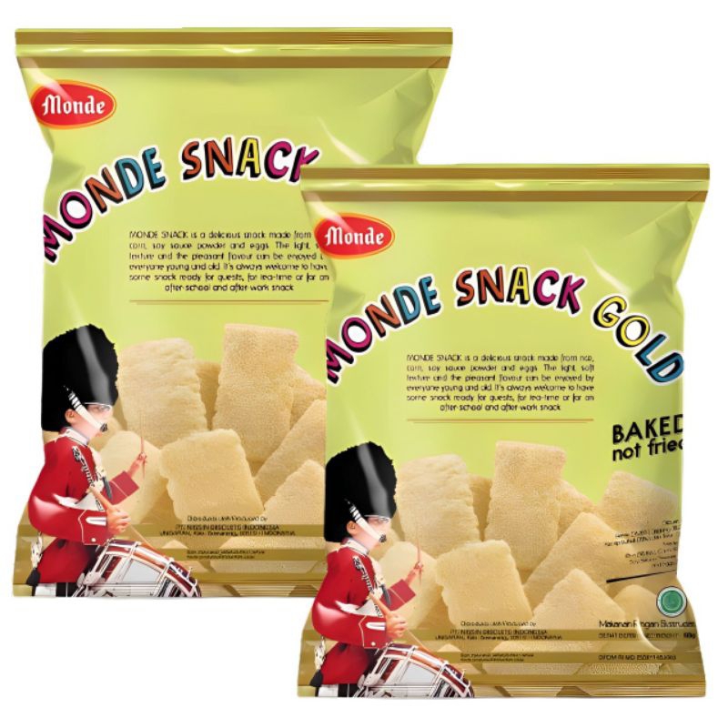 

Monde Serena Gold Snack 60gram dan Monde Serena Snack 27gram Cemilan Biskuit Wafer Grosir Murah