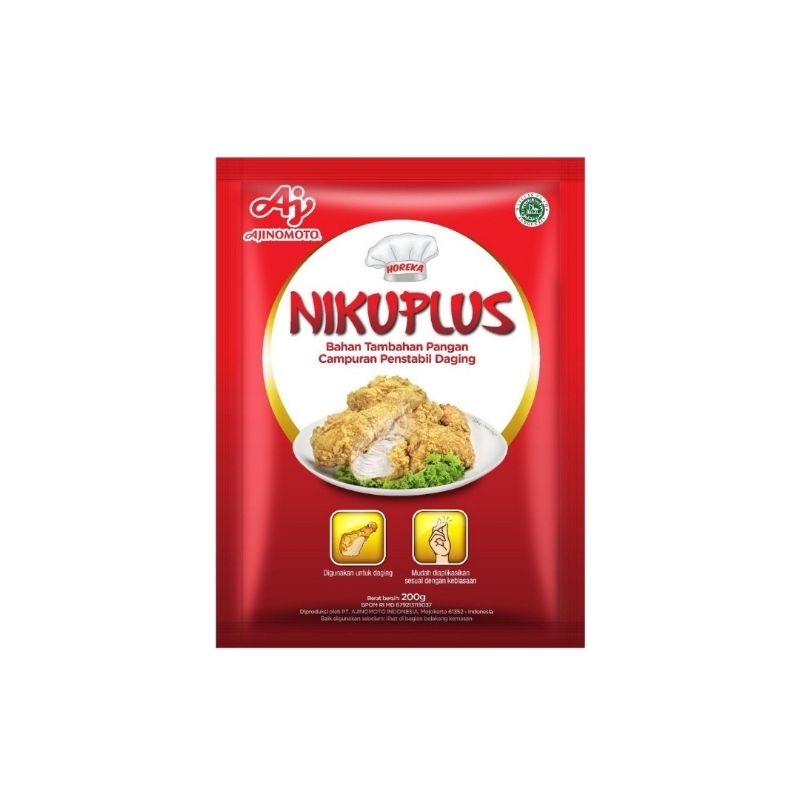 

Nikuplus Bahan Tambahan Penstabil Daging 200 Gram