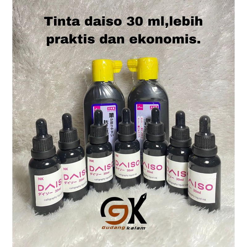 TINTA DAISO/TINTA JEPANG,PEMBELIAN PAKET 30ml LEBIH EKONOMIS DAN HEMAT